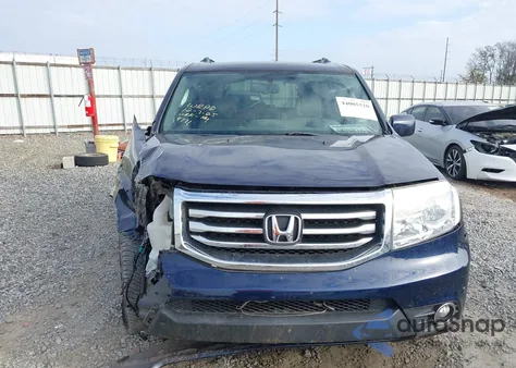 2013 Honda Pilot Touring z USA, uszkodzony, nr VIN 5FNYF3H92DB014771